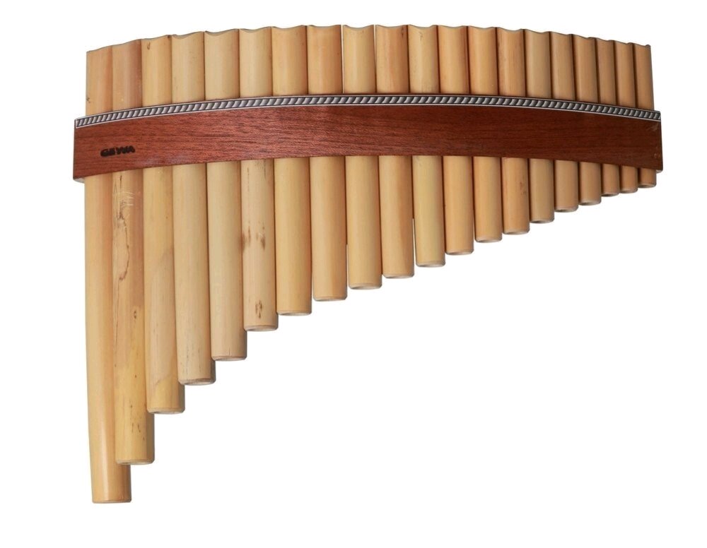 Gewa Flûte de pan 20 tubes Bambou en Do majeur de Fa 1 à Ré 4 : miniature 1