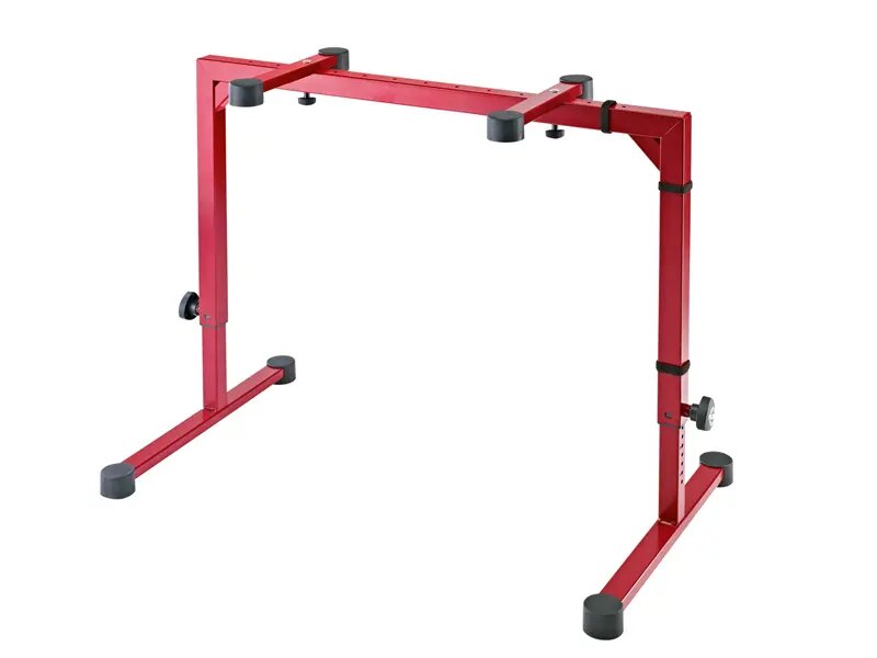 K & M 188/10 / ROT Table-style keyboard stand `` Omega 