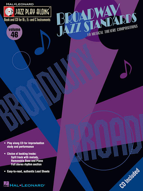 Jazz Play-Along Volume 46 Broadway Jazz Standards : photo 1