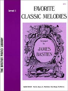 Kjos Music Co Favorite Classic Melodies Level 1 arranged by James Bastien : photo 1