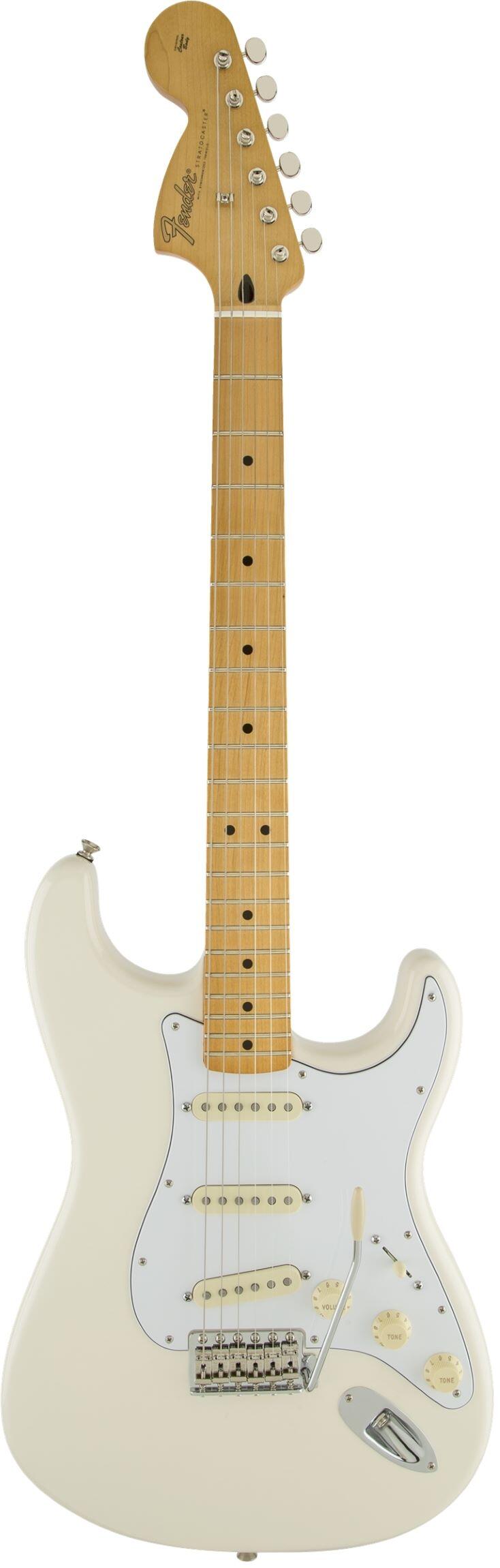 Fender Jimi Hendrix Stratocaster Maple Neck Olympic White