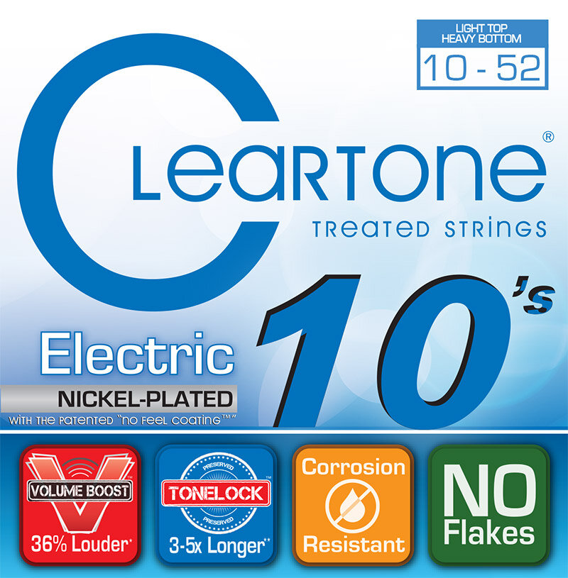 Cleartone 9420 Top Heavy Bottom 10-52 Electric Nickel Plated : photo 1
