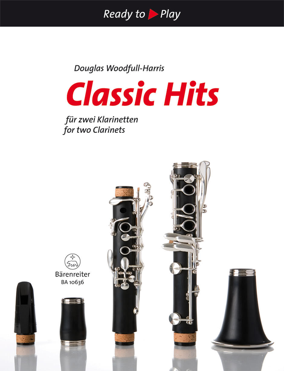 Classic Hits for two Clarinets 2 Klarinetten Urtext : photo 1