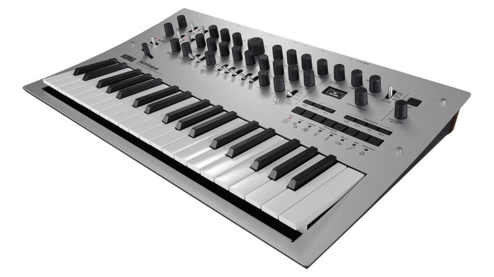 Korg Minilogue 4-voice polyphonic synthesizer, analog, 37 keys : photo 1