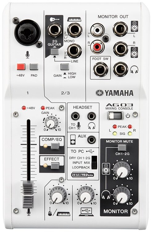 Yamaha AG 03 Console de mixage : photo 1