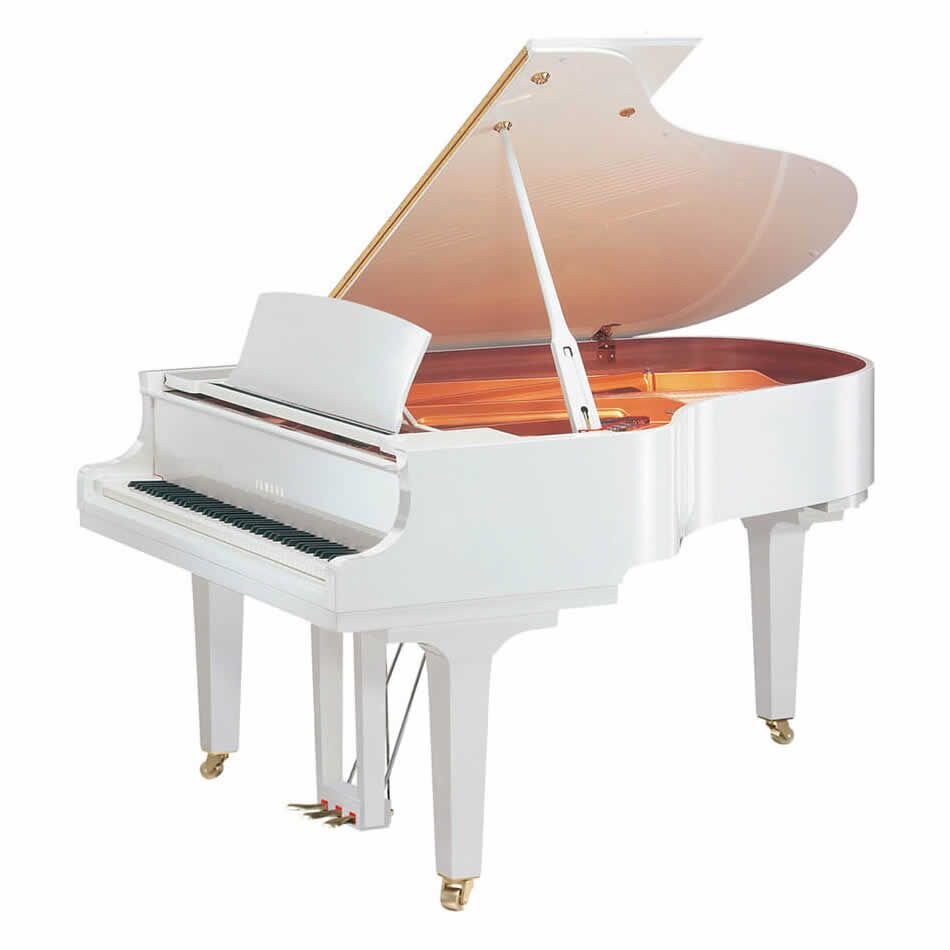 Yamaha Pianos C2X PWH Blanc poli-brillant, 173 cm : miniature 1