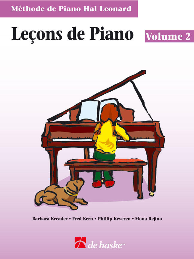 De Haske Leçons de Piano, volume 2 (avec Cd) Méthode de Piano Hal Leonard : photo 1