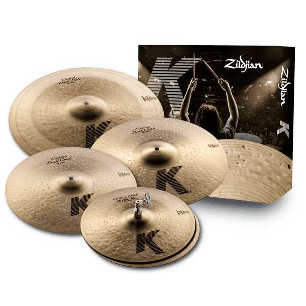 Zildjian K Custom Dark Cymbal Pack - Hi-Hats 14