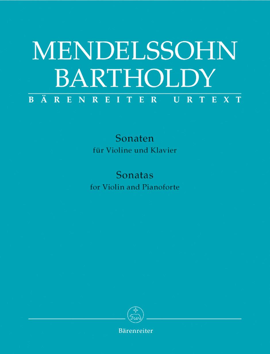 Mendelssohn Bartoldy - Sonatas for Violin and Piano : photo 1