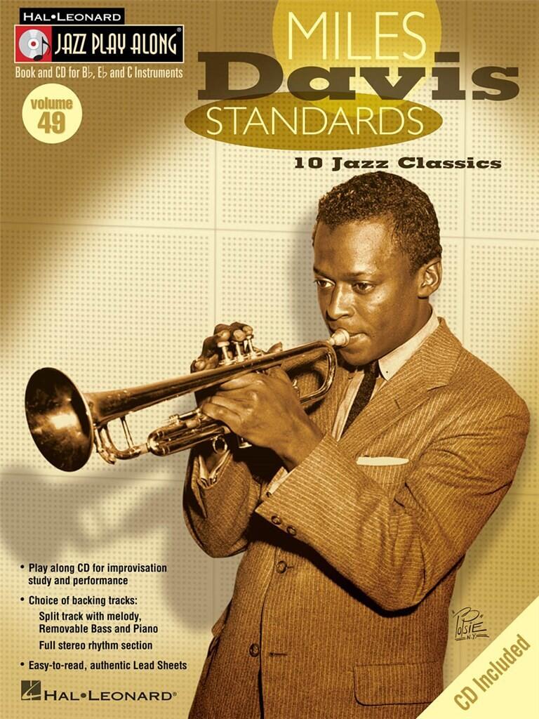 Jazz Play-Along Volume 49: Miles Davis Standards (Book/CD) : photo 1