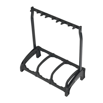 K & M 17513 - 3 guitars stand - Black