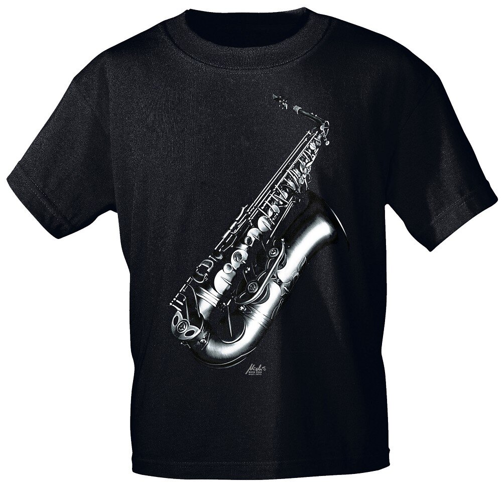 Rock you  Music shirts T-shirt Alto saxophone S : photo 1