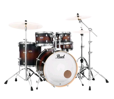 Pearl Decade Maple DMP925SP/C260 Satin Brown Burst + HWP-830 Hardware Pack BD22