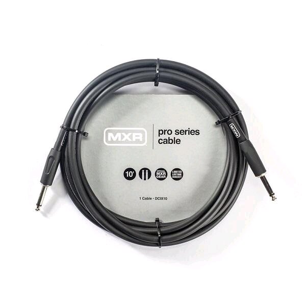 MXR 10 FT PRO SERIES INSTRUMENT CABLE - STRAIGHT / STRAIGHT : photo 1