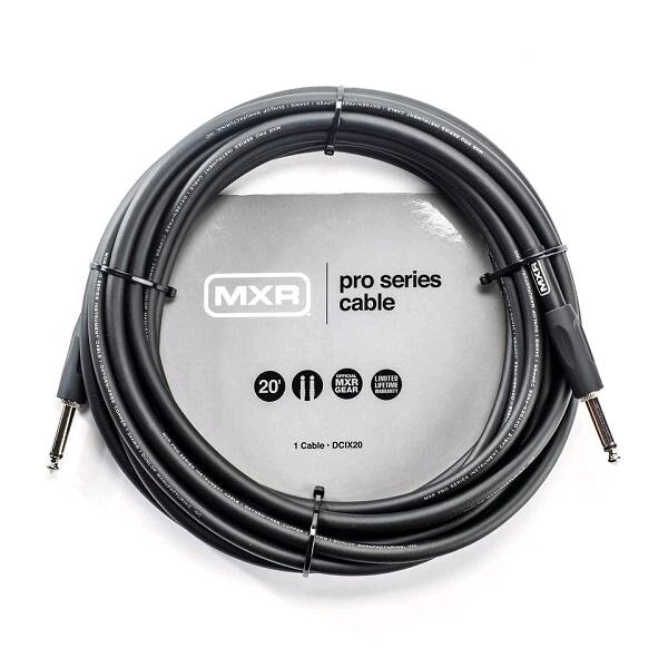 MXR 20 FT PRO SERIES INSTRUMENT CABLE - STRAIGHT / STRAIGHT : photo 1