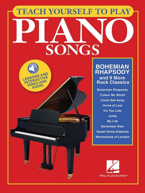 Teach Yourself To Play Piano Songs: Bohemian Rhapsody And 9 More Rock Classics (Book/Online Media) : photo 1