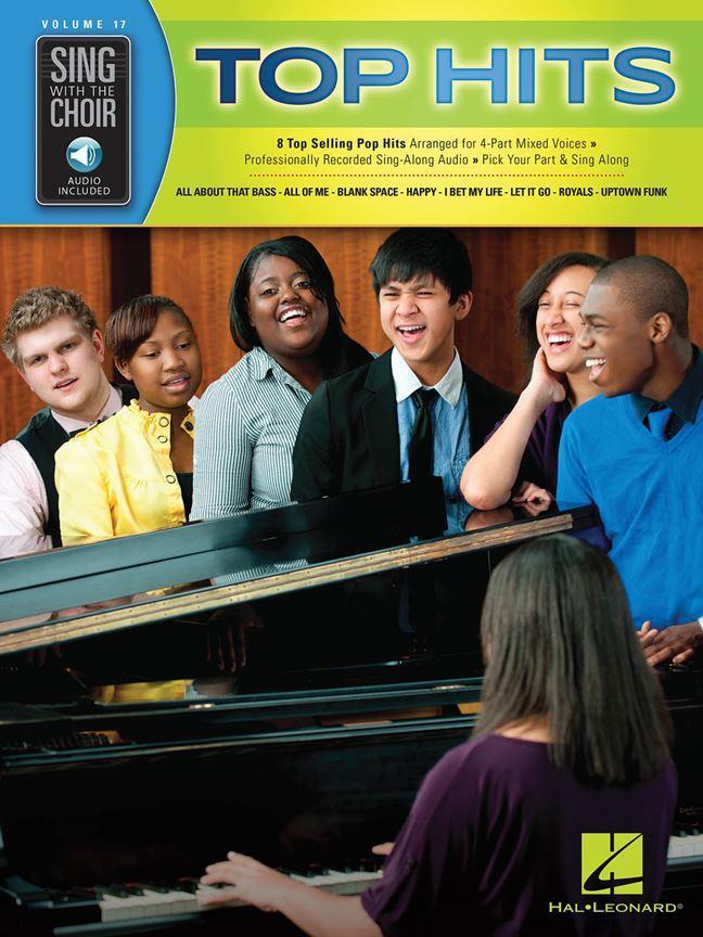 Hal Leonard Sing With The Choir Volume 17: Top Hits (Book/Online Audio) : photo 1