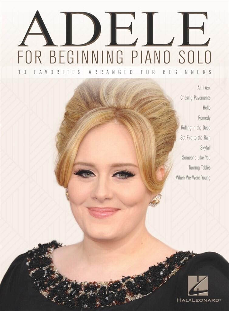 Adele For Beginning Piano Solo : photo 1