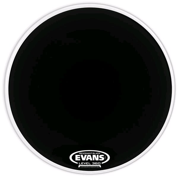 Evans Resonance Bass Drum schwarz, 20