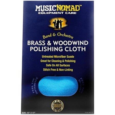 Music Nomad MN730 Brass & Wood Microfiber Polishing