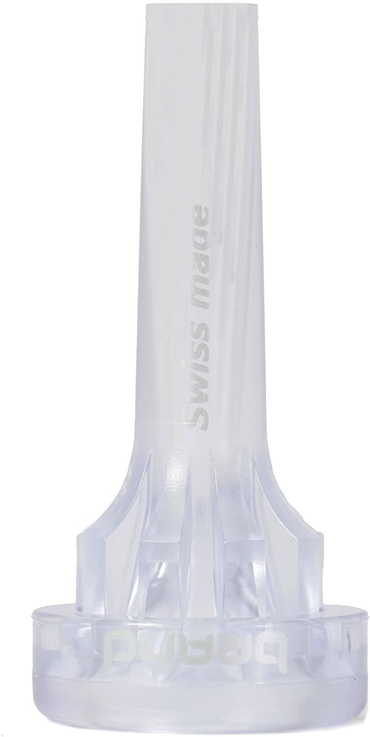 Brand Mouthpieces Plastic Jazz Trumpet Mouthpieces, with TurboBlow, transparent : photo 1
