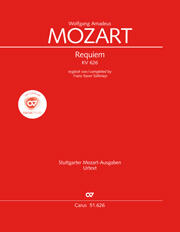 Carus Requiem KV 626 de Mozart Choral/Score : photo 1
