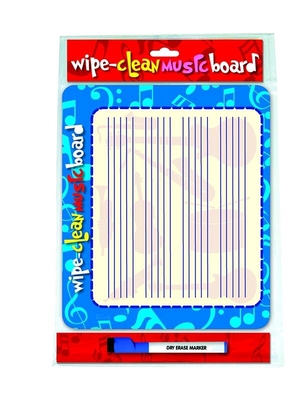 Music Sales Ltd Wipe Clean Music Board (Landscape Edition)