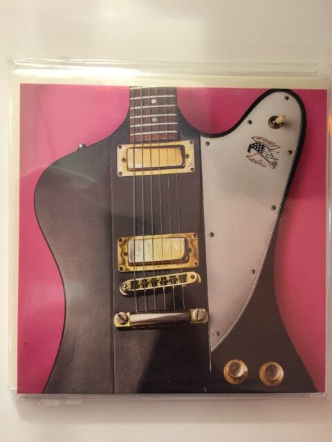 Music Sales Guitar Greeting Card - Firebird 70s - pack 6 pièces : photo 1
