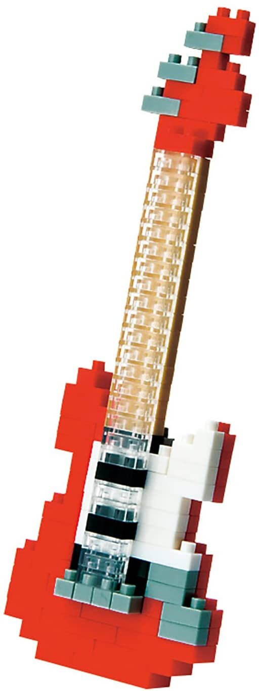 Marbel Ltd Nanoblock: Electric Guitar Red Toy 160 piece building set : photo 1