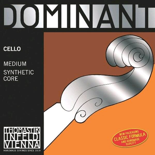 Thomastik Cello 1/2 DOMINANT 2nd RD Chrome Medium : photo 1