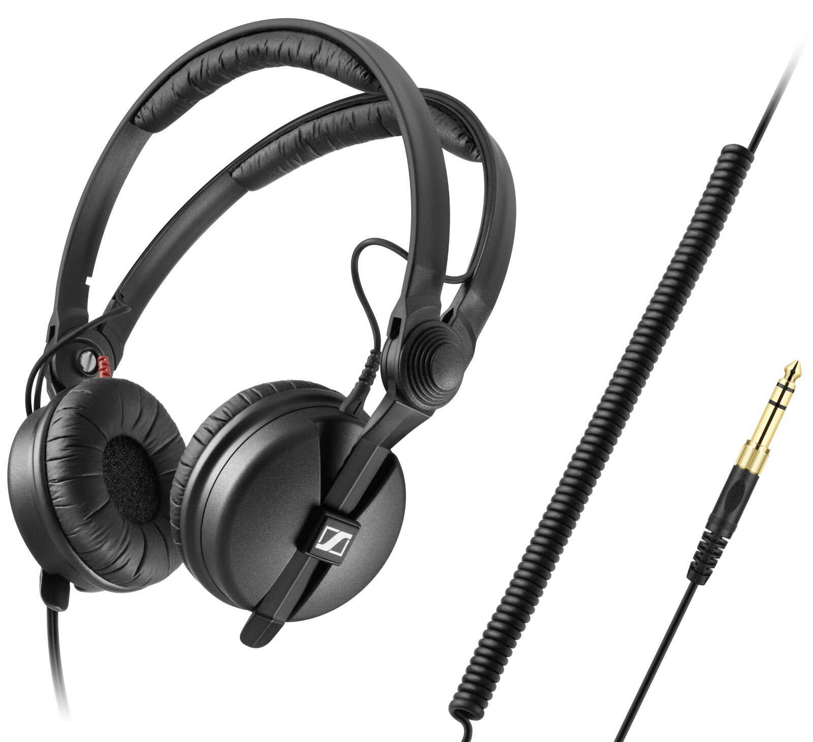 Sennheiser HD25 PLUS Pro version 2-wire headphones : photo 1