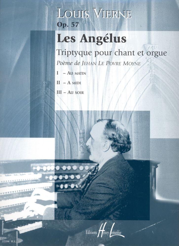 Henry Lemoine Les Angelus op 57 pour orgue de Louis Vierne : photo 1