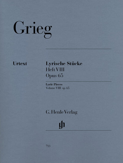 Pièces lyrique n8 pour piano de GriegLyric Pieces - Volume VIII Op.65 : photo 1