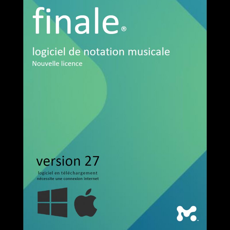 MakeMusic Finale 27 score edition, sequencer, mac & pc printing : photo 1