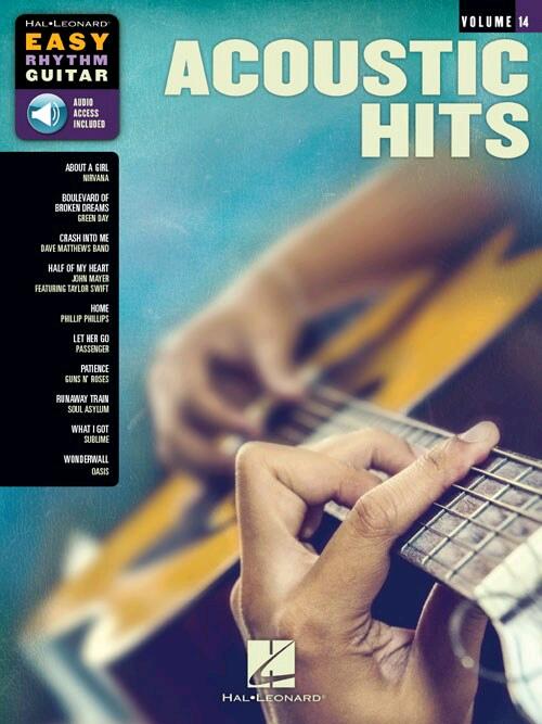 Hal Leonard Easy Rhythm Guitar Series Volume 14: Acoustic Hits (Book/Online Audio) : photo 1