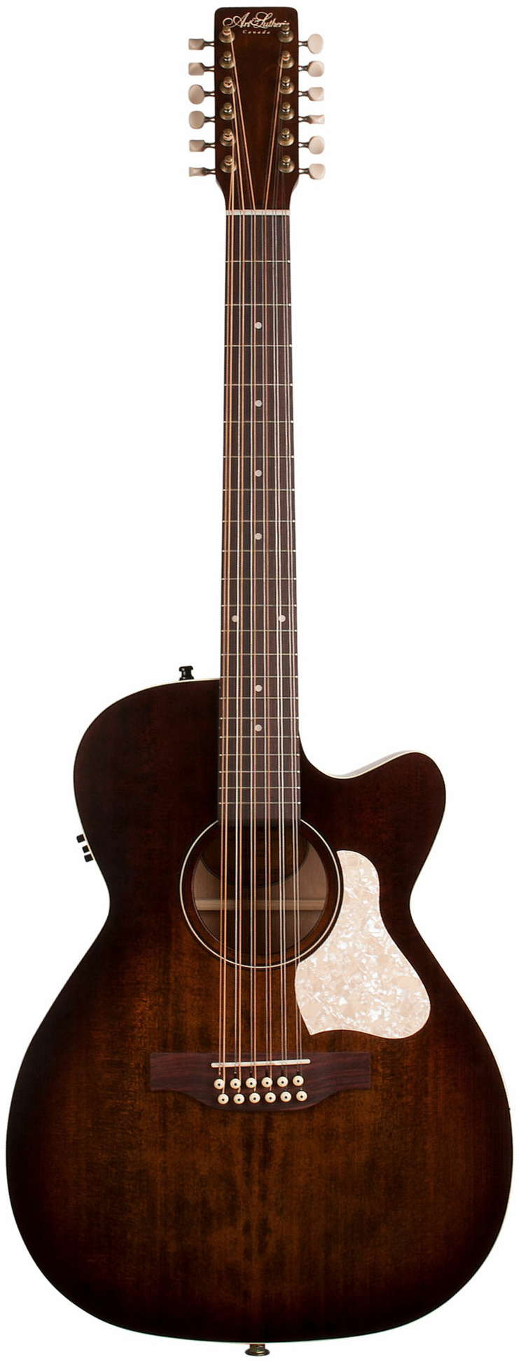 Art & Lutherie Concert Hall 12-String Legacy Bourbon Burst