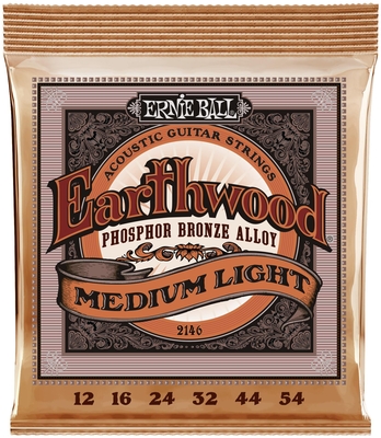 Ernie Ball Earthwood Phosphor Bronze Medium Light 12-54