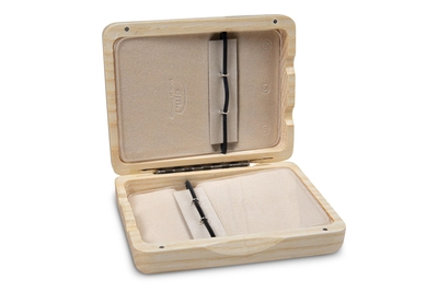 Gewa Alto saxophone reeds holder - Natural varnish