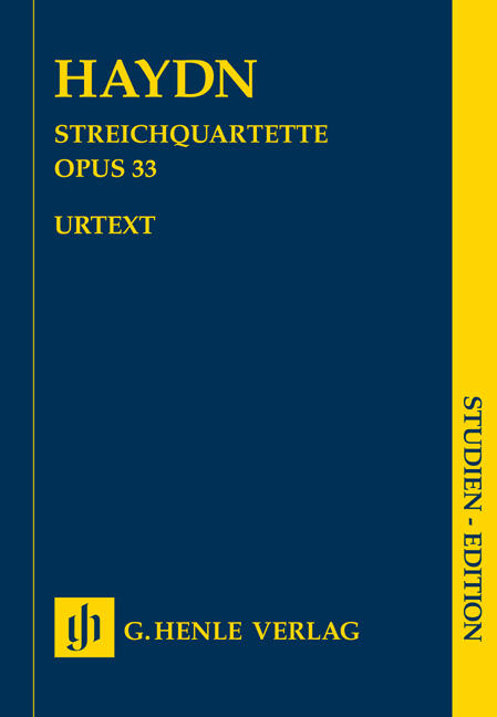 Henle Verlag Streichquartette Op.33 Streichquartett Henle Urtext Editions / Russian Quartets : photo 1