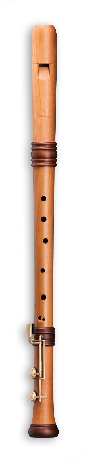 Mollenhauer Dream Flute by Adri Tenor Pear Tree Nature Double Hole with Double Key (4427) : photo 1