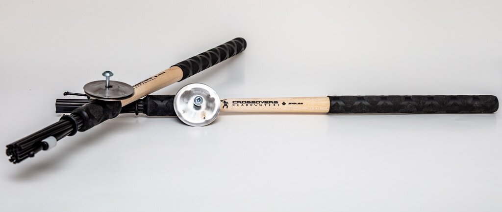 Headhunters Hybrid Hickory Stick And Adjustable Plastic Bundles With Jingle Crossovers (92231099) : photo 1