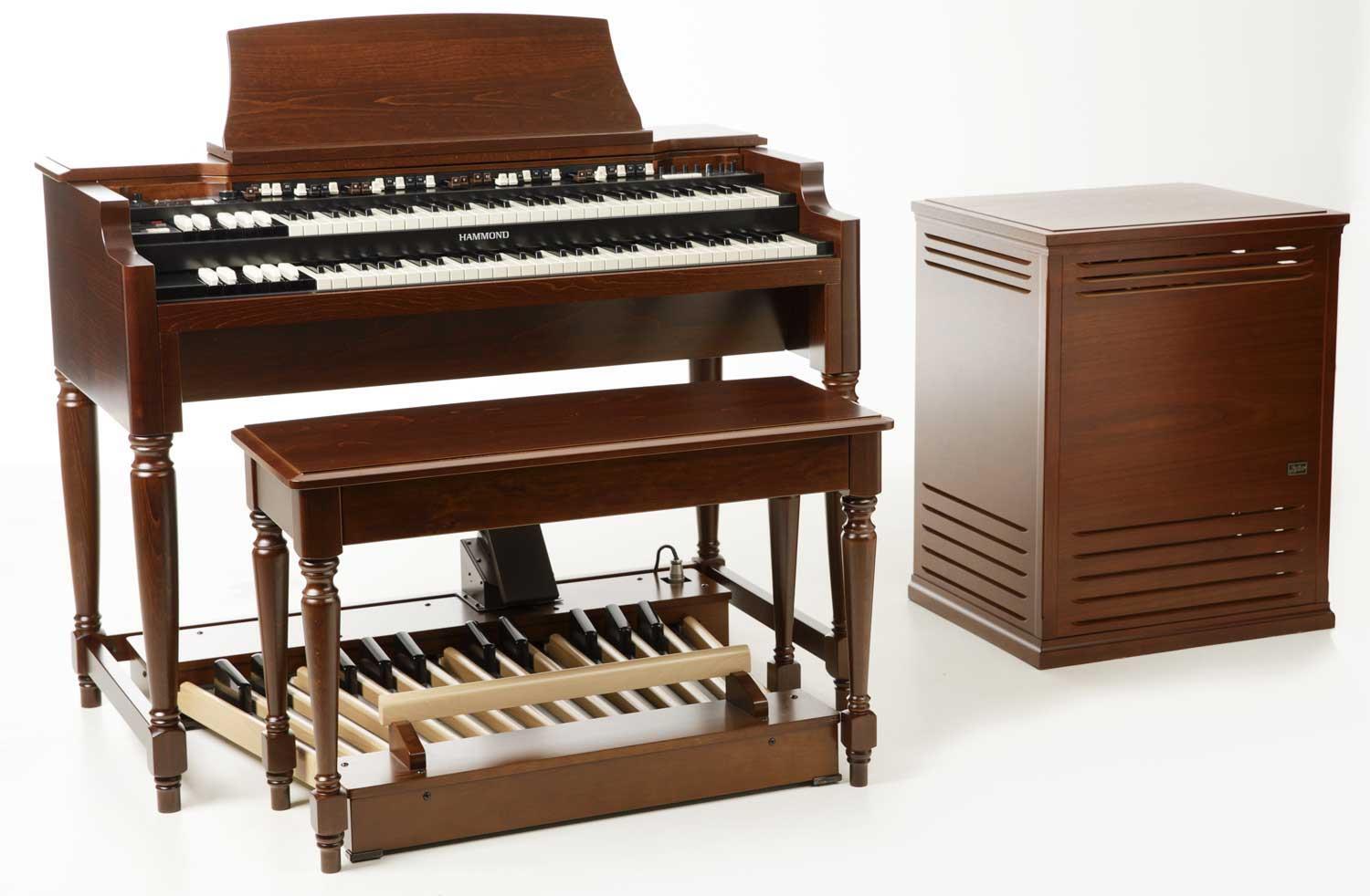 Hammond XK-5 Classic Set avec pédalier XPK-250W et banc BCH-250W + Cabine Leslie 3300 WP (Modèle exposition) Occasion