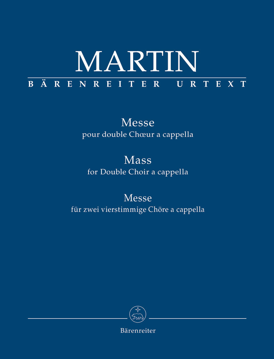 Mass for Double Choir a capella SATB / Revised Urtext Edition of BA5419 : photo 1