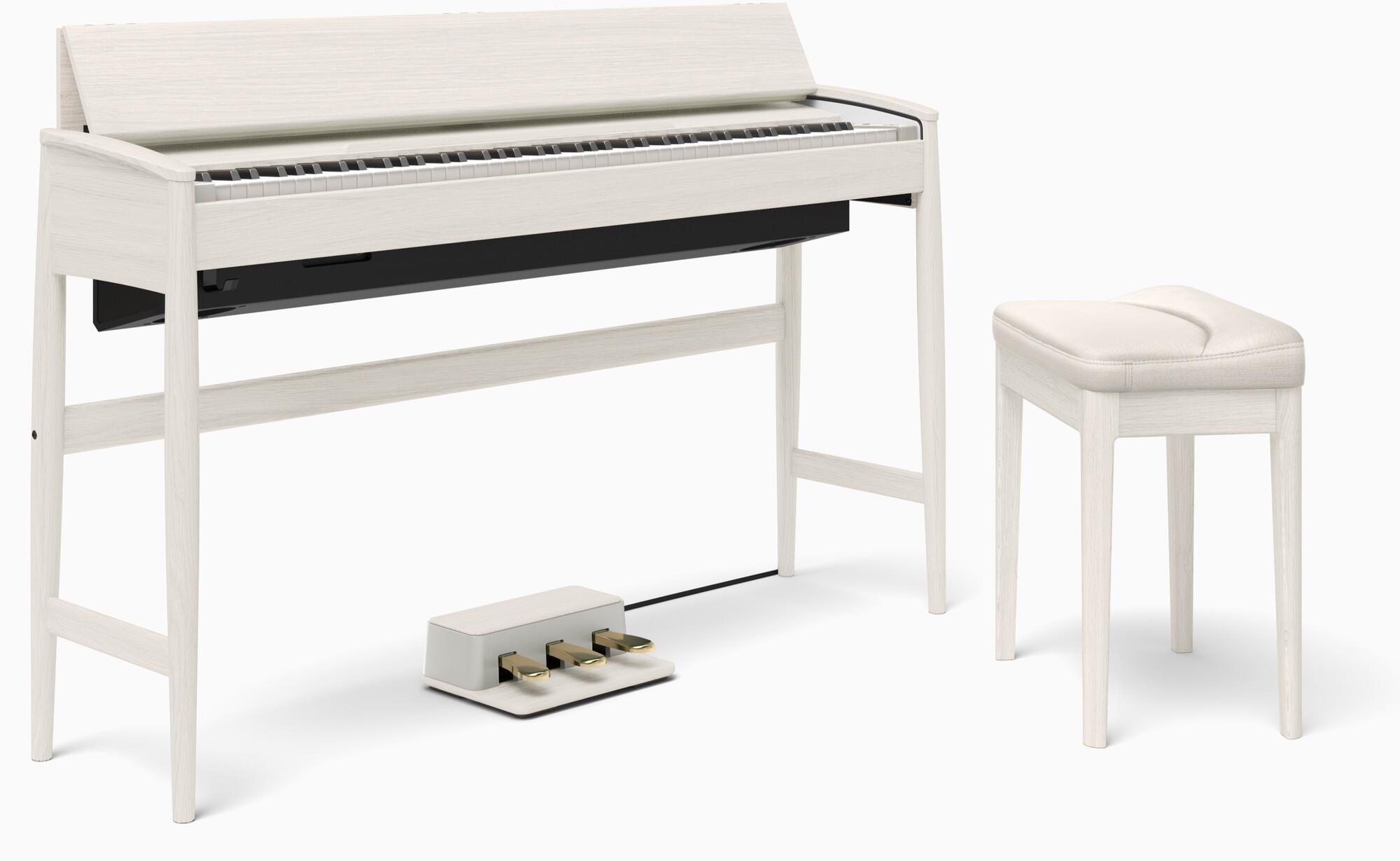 Roland KF-10 Kiyola Sheer White - Roland & Karimoku