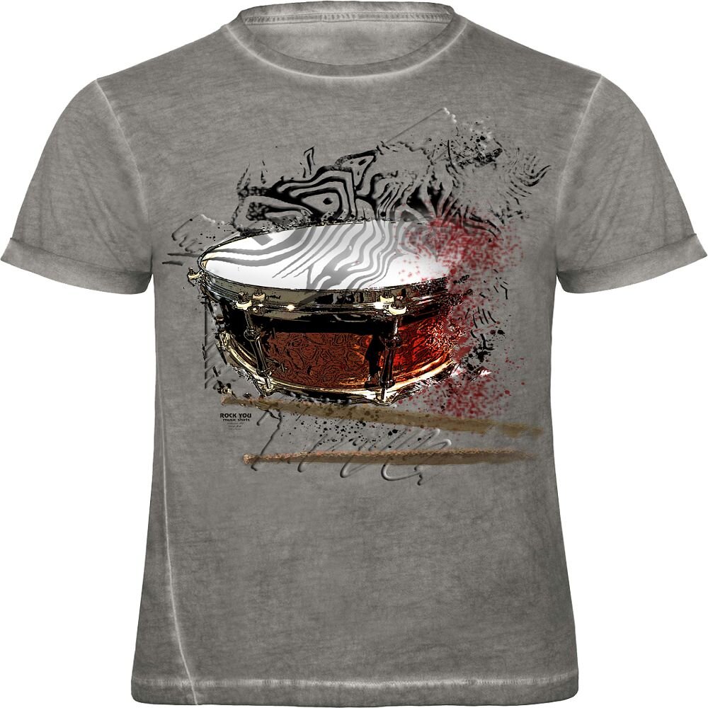 Rock you  Music shirts T-shirt Snare Taille L : photo 1