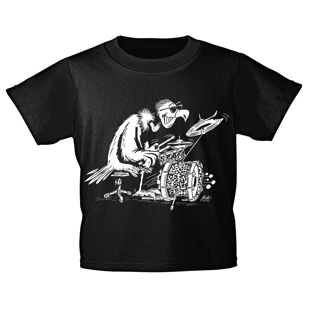 Rock you Music shirts KIDS Drum T-shirt Size 5/6 years : photo 1