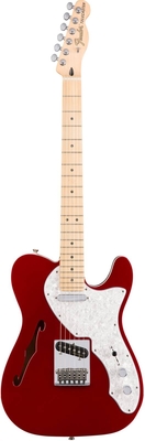 Fender Deluxe Telecaster Thinline Maple Fingerboard Candy Apple Red
