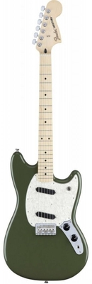 Fender Mustang Maple Fingerboard Olive