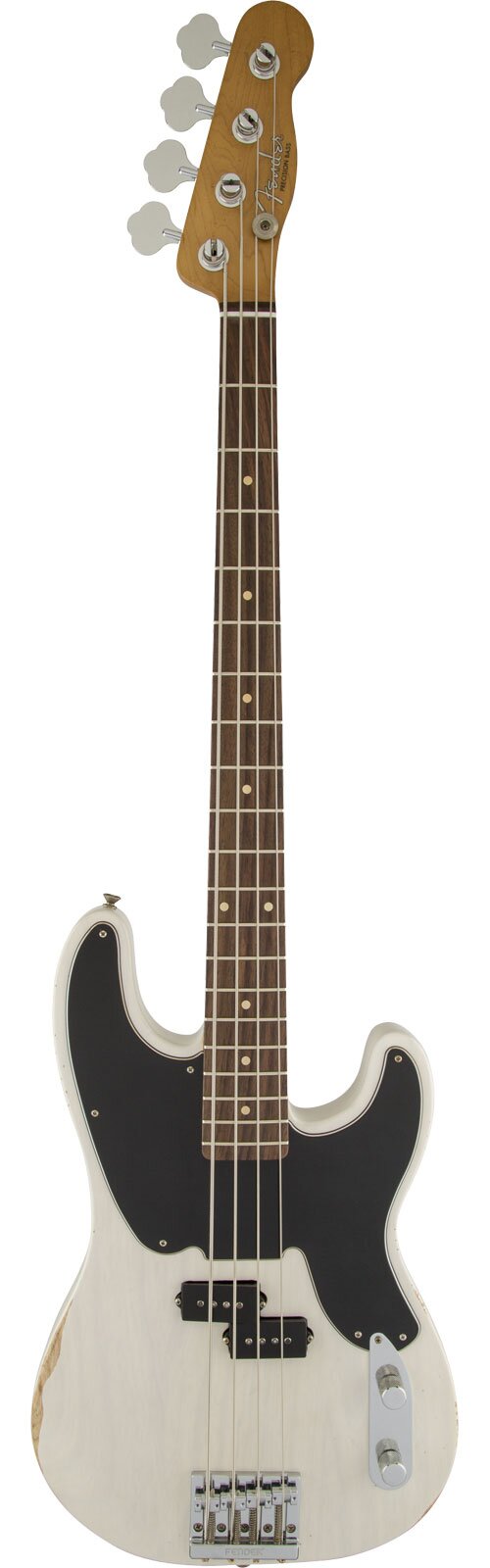 Fender Mike Dirnt Road Worn Precision Bass Rosewood Fingerboard White Blonde : photo 1