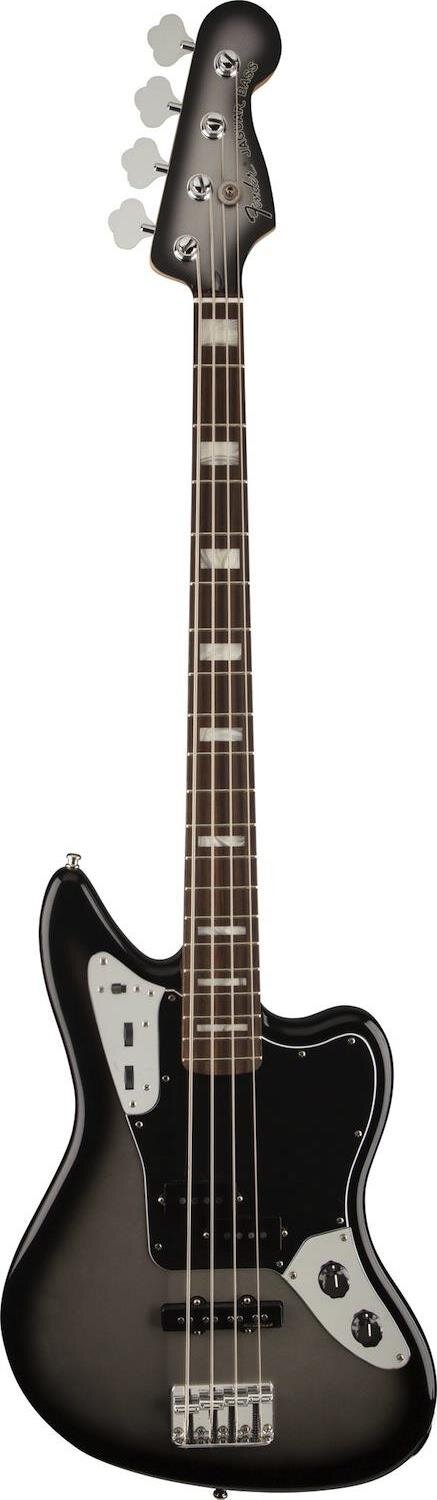 Fender Troy Sanders Jaguar Bass Rosewood Fingerboard Silverburst : photo 1